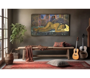 Paul Gauguin - Už nikdy viac - Nevermore - reprodukcia
