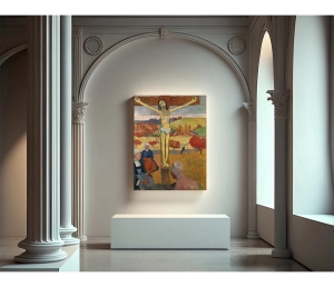 Paul Gauguin - Žltý Kristus - Le Christ jaune - reprodukcia