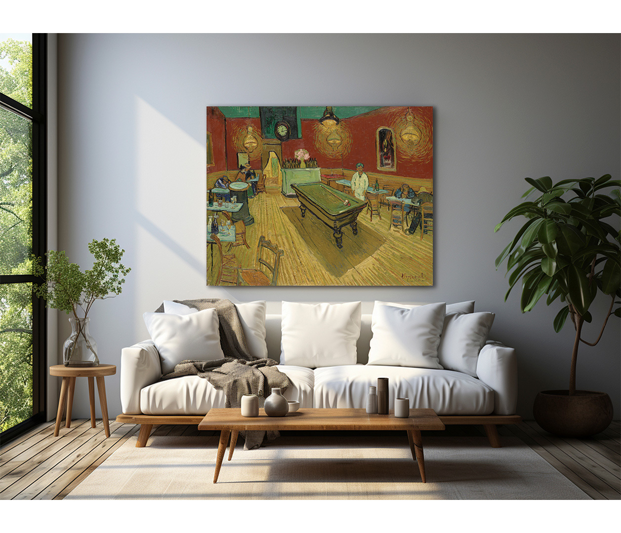 Vincent van Gogh - Noční kavárna - The Night Café - reprodukce