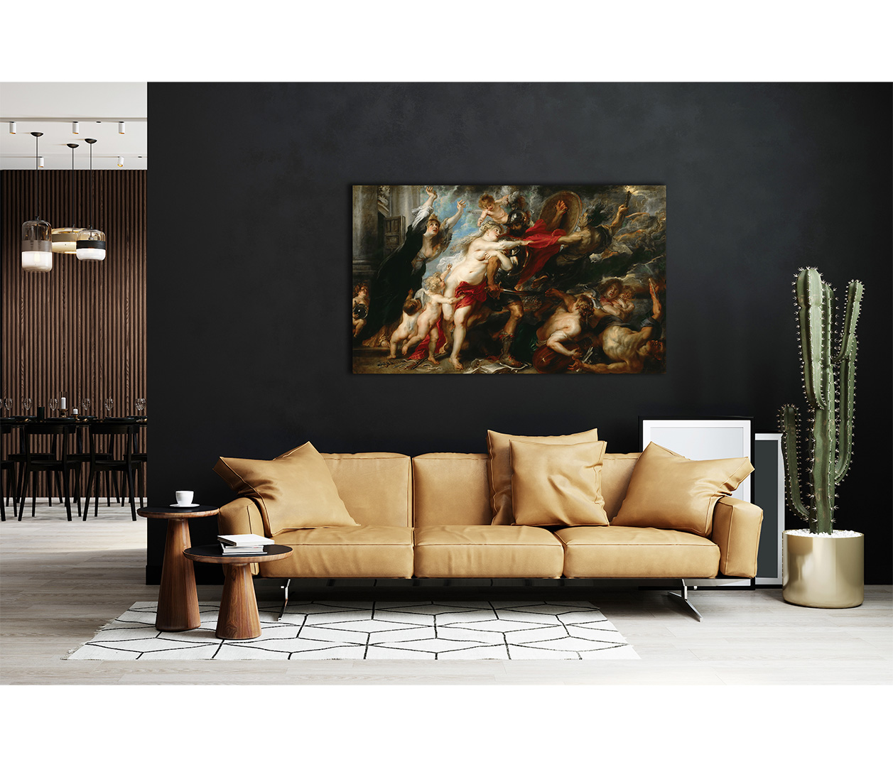 Peter Paul Rubens - Důsledky války - Consequences of War - reprodukce