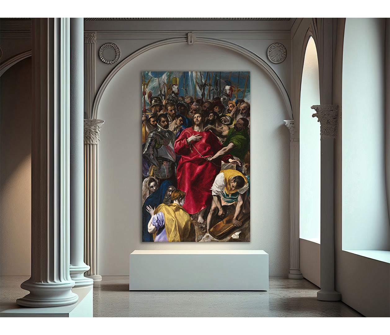 El Greco - Svlékání Krista - The Disrobing of Christ - reprodukce