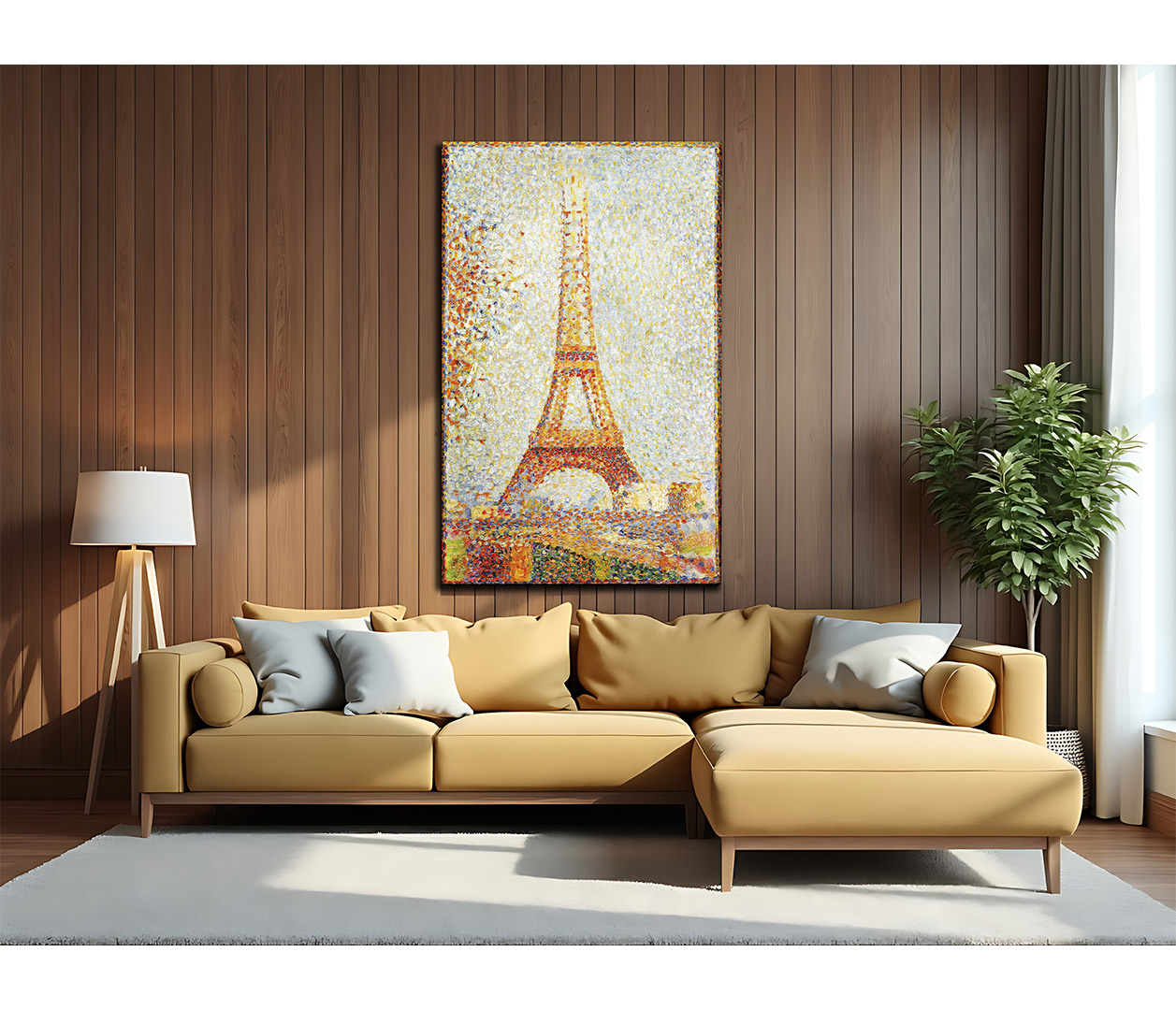 Georges Seurat - Eiffelova věž - The Eiffel Tower - reprodukce