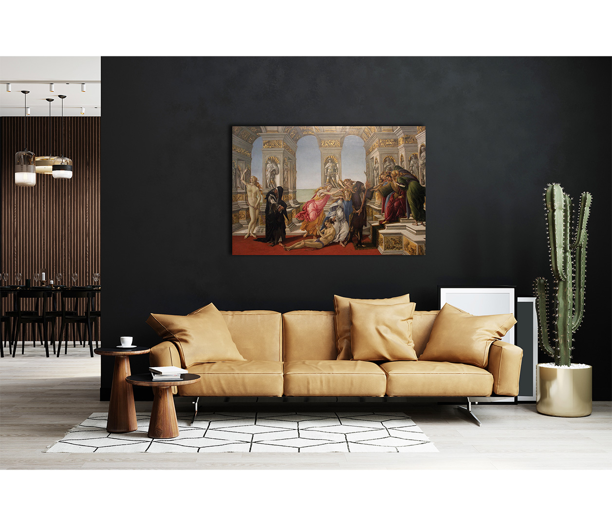 Sandro Botticelli - Calumny of Apelles - reprodukce