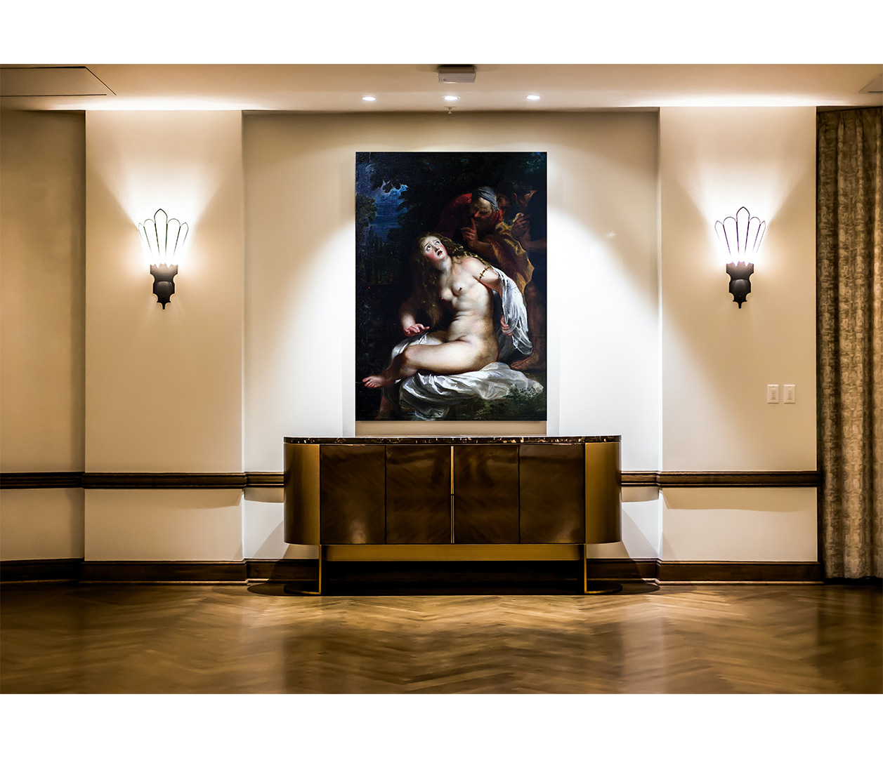 Peter Paul Rubens - Zuzana a starci­ - Susanna and the Elders - reprodukce