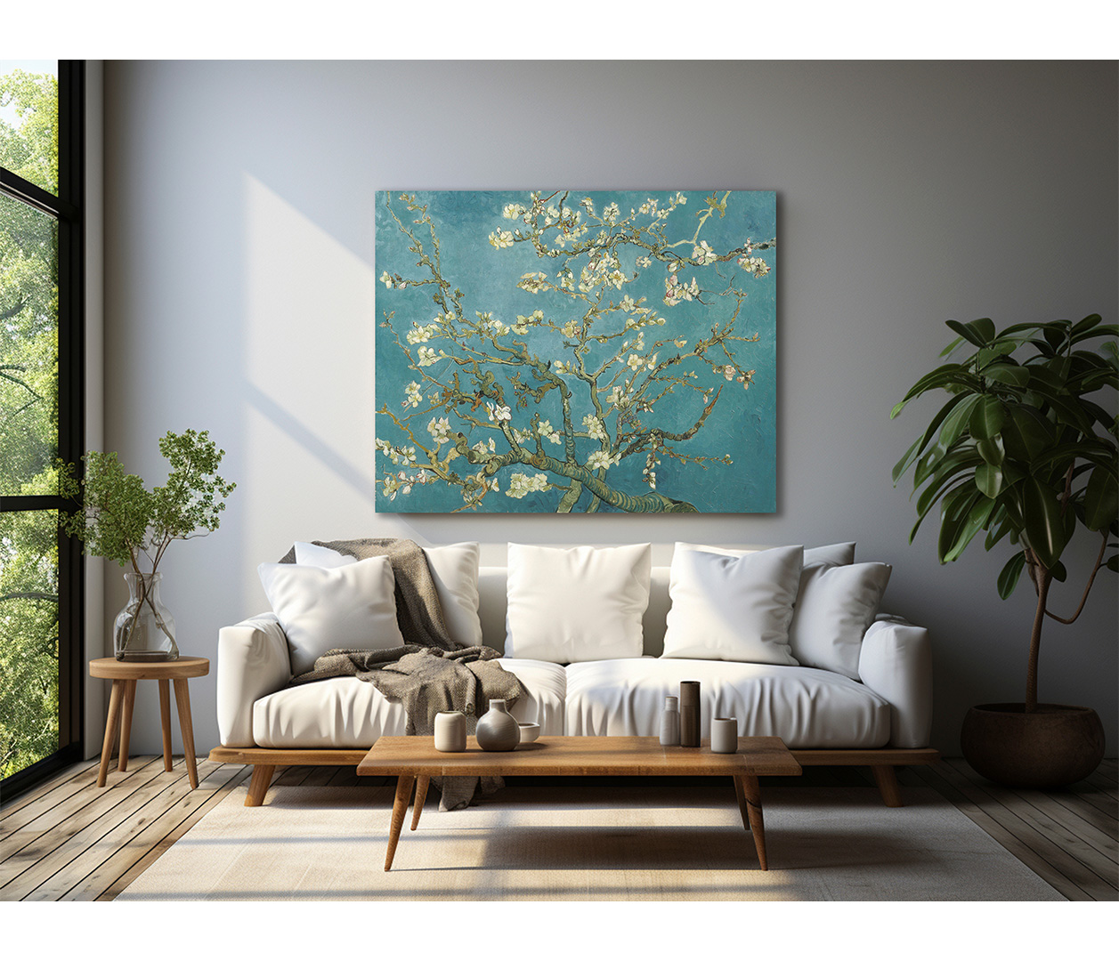 Vincent van Gogh - Kvetoucí mandloň - Almond Blossom - reprodukce