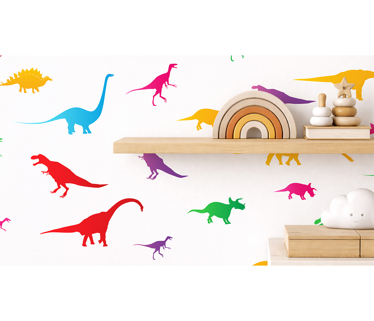 Tapeta do dětského pokoje – dinosauři